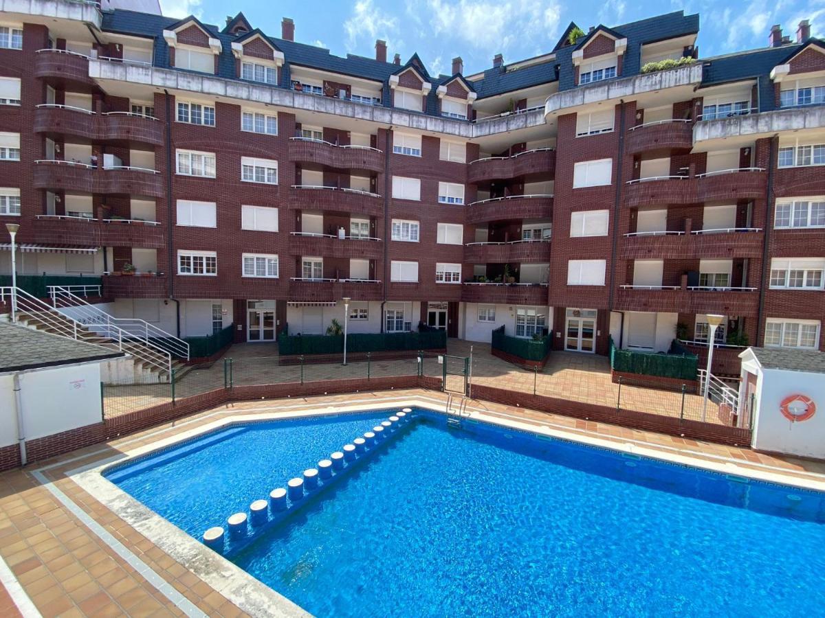 Paraiso Soleado: Piso Con Terraza, Piscina Y Garaje A 5 Min De Playa Castro Urdiales Exterior foto